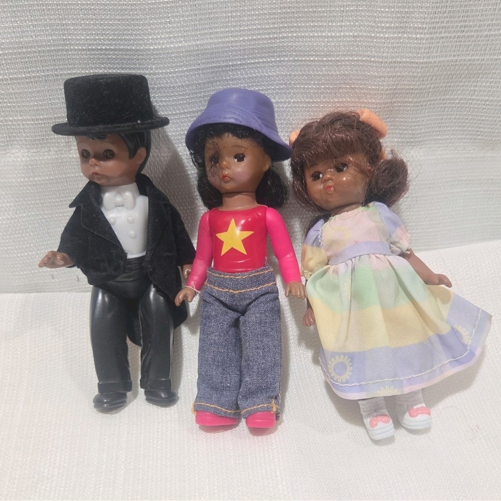 3 Madame Alexander McDonald's Toy Dolls Mixed Figure Happy Meal Lot